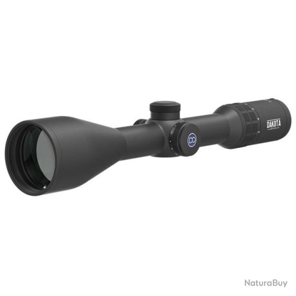 LUNETTE DAKOTA OPTICS WOLF 3-12X56 RET 4A FIBER DOT LUMINEUX COLLIERS 30MM
