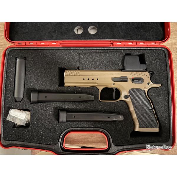 Tanfoglio Heptagon Tactical FDE