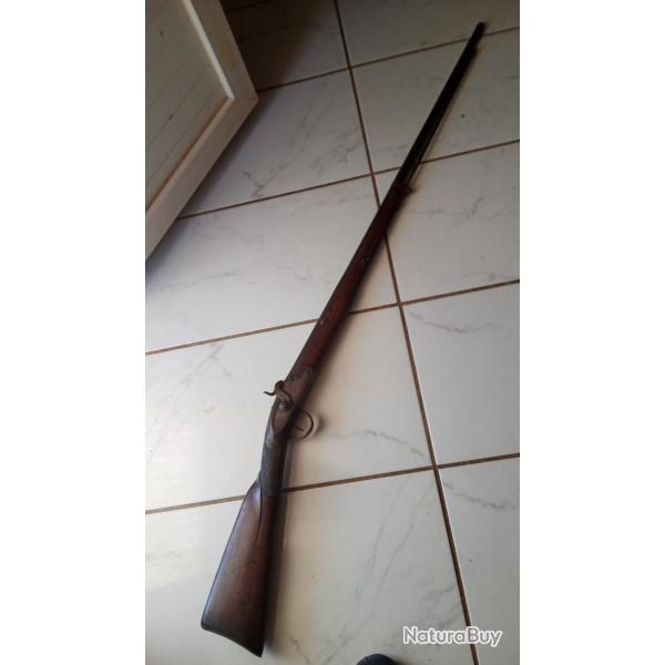 FUSIL A PISTON POUDRE NOIRE