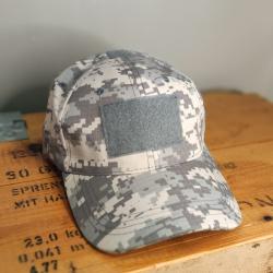 Casquette Style Militaire / Digital gris / Outdoor - Plusieurs mod&egrave;les T.U