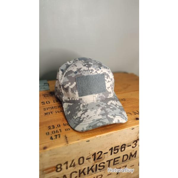 Casquette Style Militaire / Digital gris / Outdoor - Plusieurs mod�les T.U