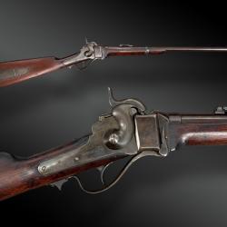 CARABINE DE SELLE SHARPS, MODEL 1859-1863 &Eacute;TATS-UNIS, XIX&Egrave;ME SI&Egrave;CLE