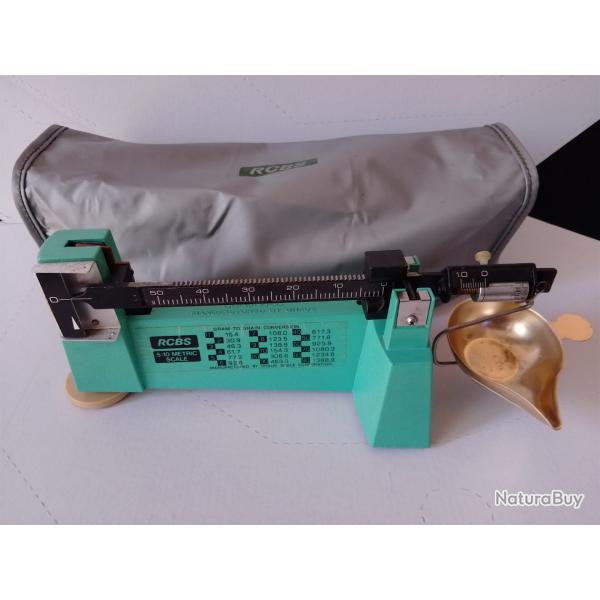 Balance manuelle RCBS avec housse de protection RCBS