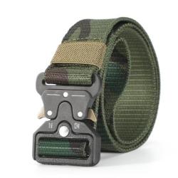 Ceinture tactique Treillis Verte -  Livraison gratuite