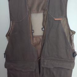 Lot de v&ecirc;tements n&deg;6 Gilet de chasse DECATHLON d'&eacute;t&eacute; - Polaire - Chemise - Occasion