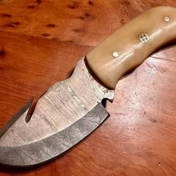 Couteau &agrave; d&eacute;pecer Damas - Os - Skinner