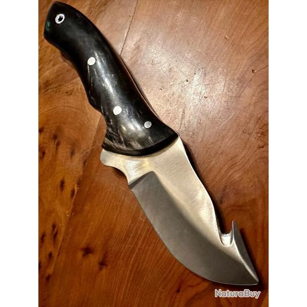 Couteau � d�pecer  - Corne de buffle - Skinner