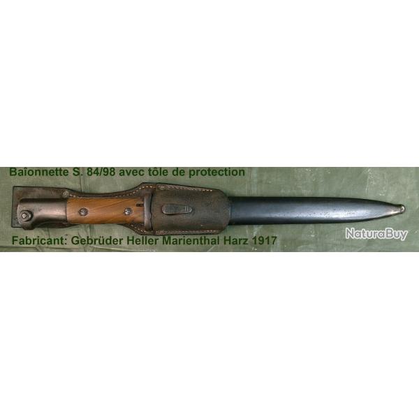 WW1 BA�ONNETTE ALLEMANDE 84/98
