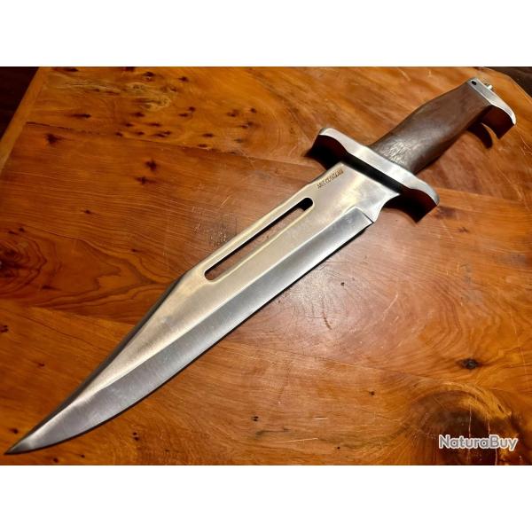 Couteau Rambo IV - Palissande - Acier J2 inoxydable