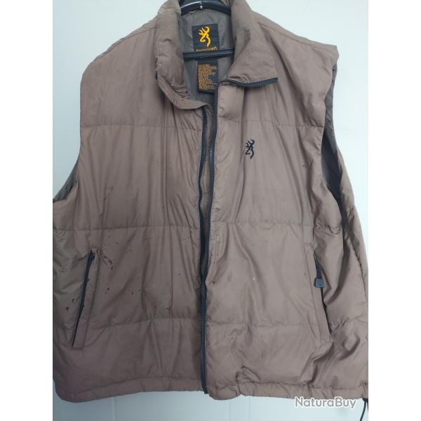 Lot de v�tements n�10 BLOUSON DE CHASSE BROWNING - 2 Chemises - Occasion