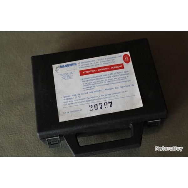 Boite vide pour munitions MANURHIN MR 35 PUNCH