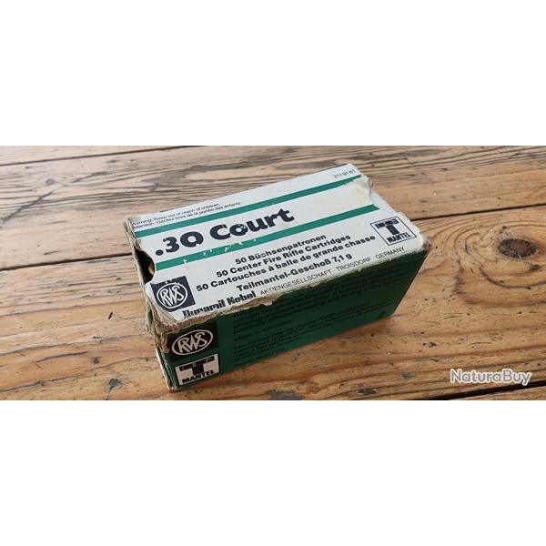Boite de munitions 30 M1 Short