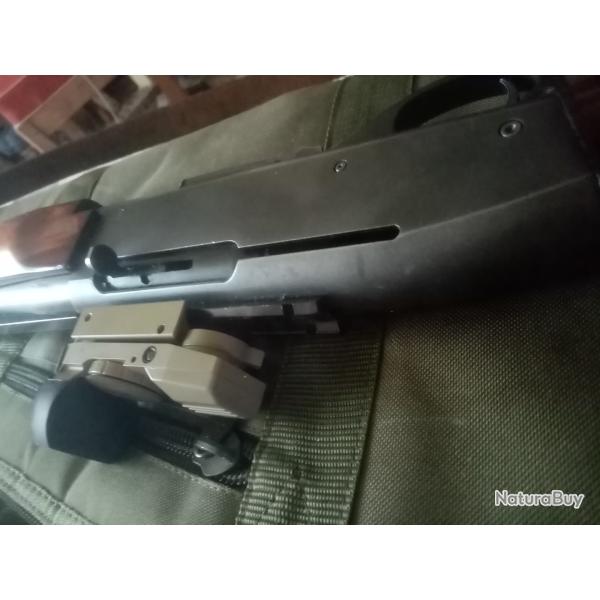 Carabine Remington calibre 280, Cannone de 47cm,vandu avec point rouge et rail pour lunette