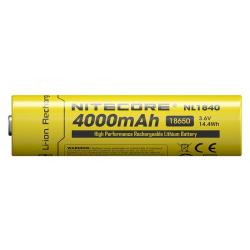 NITECORE - Accu Li-ion 18650 - Capacit&eacute; 4000mAh