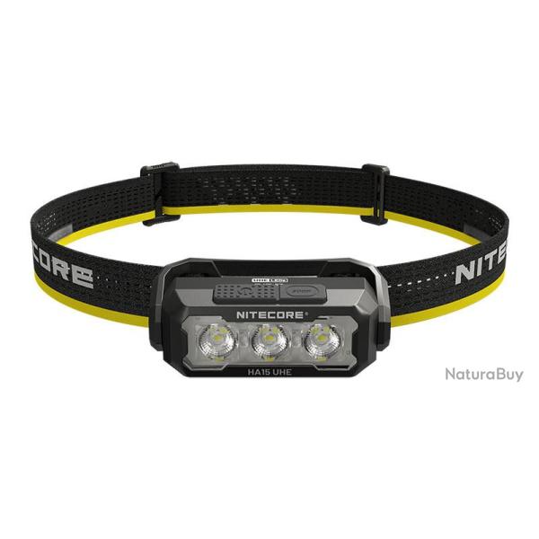NITECORE - Lampe Frontale HA15 UHE avec accu - 400Lm