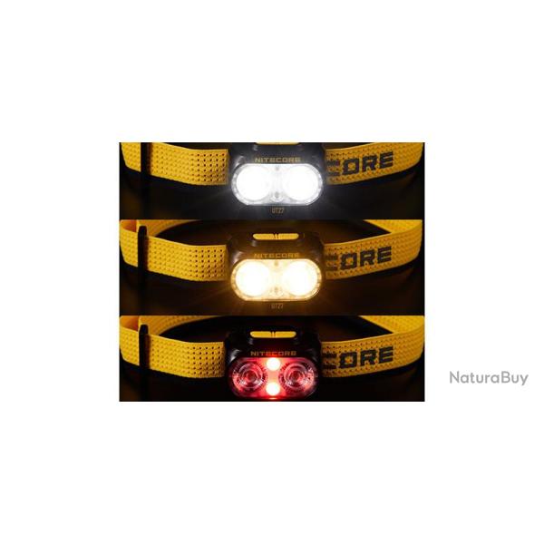 NITECORE - Lampe Frontale UT27 - 800Lm