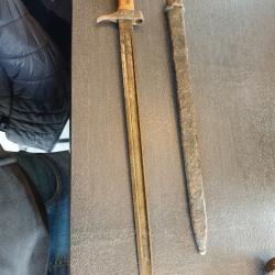 Baillonnette fran&ccedil;aise ww1