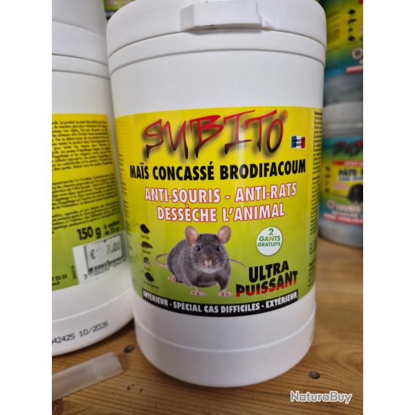 POISON RAT ET  SOURIS MA�S CONCASS�