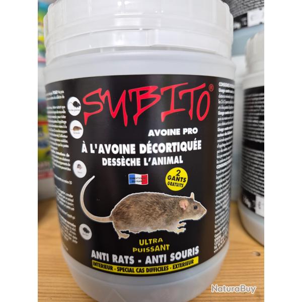 POISON RAT ET  SOURIS AVOINES D�CORTIQU�E