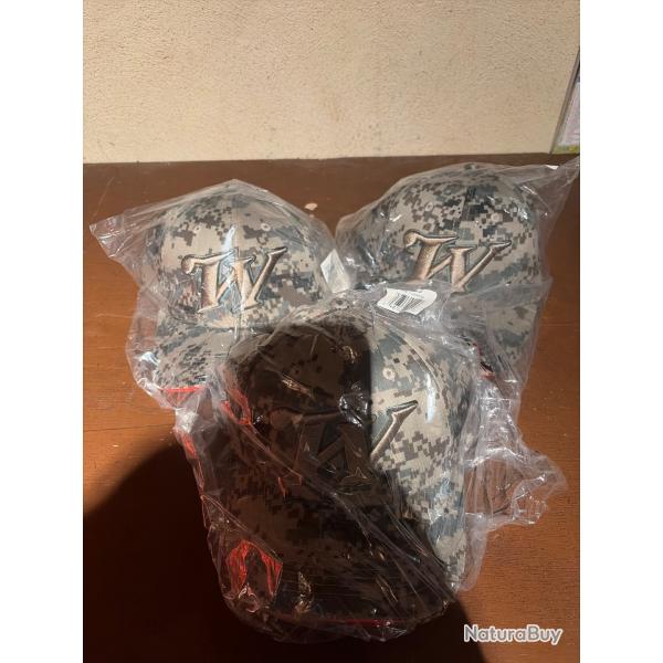 Lot de 3 casquettes WINCHESTER