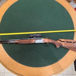 Carabine express 8x57 jrs Humbert safari avec point rouge aimpoint