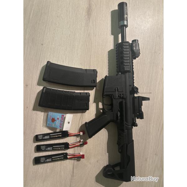 Lot airsoft King Arms type M4/PDW