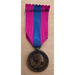 M&eacute;daille D&eacute;fense Nationale Bronze