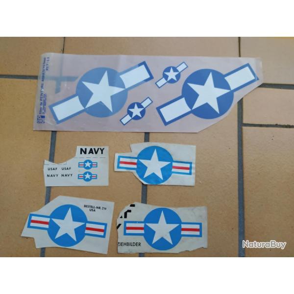 AUTOCOLLANT FILM DE PEINTURE ADHESIF  ETOILE ARMEE ETAT UNIS US AIR FORCE