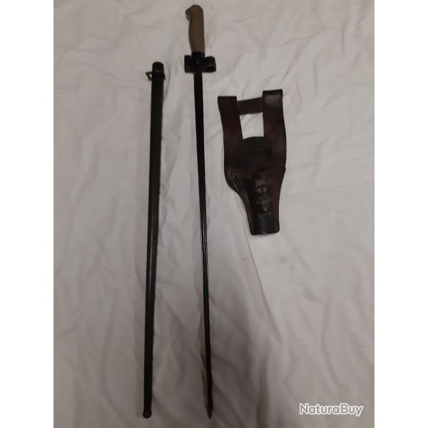 Authentique Ba�onnette Lebel mod�le "Rosalie"