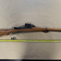 Schmidt Rubin K31 en 30/284 Win, canon comme neuf!