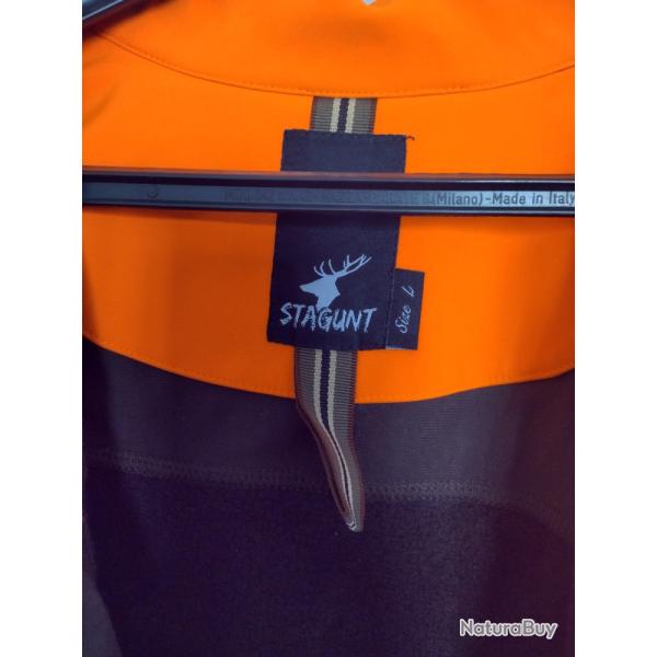 BLOUSON de chasse STAGUNT - ORANGE - Occasion