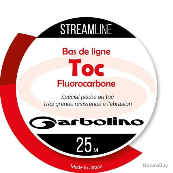 Nylon Garbolino Streamline Fluoro Bl 25m Transparent 25m 0,134mm 1,42kg