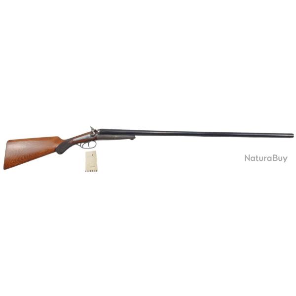 OCCASION - TRES BEAU FUSIL JUXTAPOSE HUSQVARNA CAL.12 CANON 90CM - CATEGORIE D