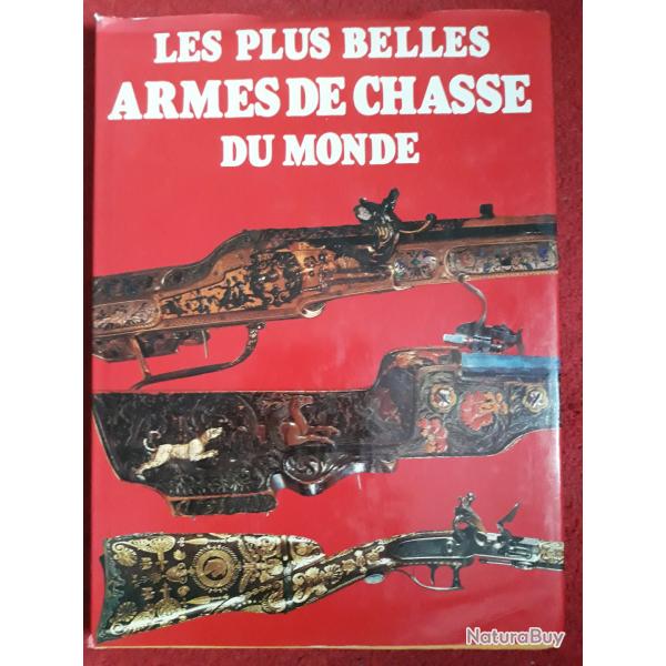 livre ancien les plus belles armes de chasse du monde