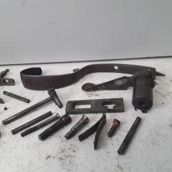 Lot de pieces pour fusil juxtapose artisanal stephanois cal.16/70