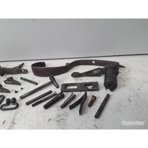 Lot de pieces pour fusil juxtapose artisanal stephanois cal.16/70