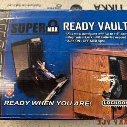 Coffre-fort pour arme de poing Lockdown SuperMax Ready Vault