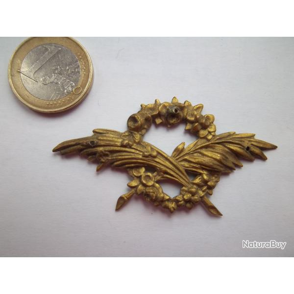fronton meuble d�coration vintage 3 trous fixation