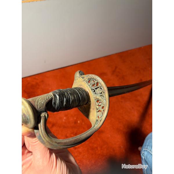 Sabre 1845 officier infanterie fran�aise avec fourreau