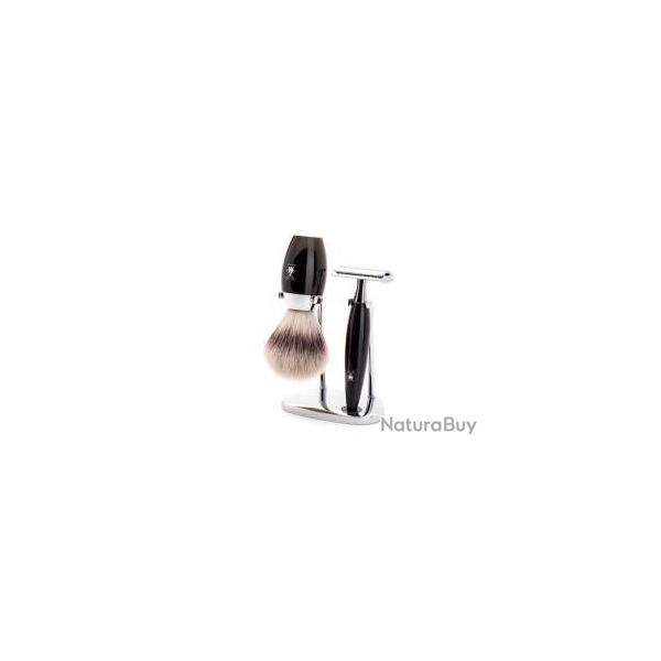 SET 3 P. MUHLE KOSMO noir s�curite synth.argente