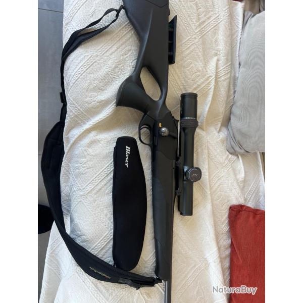 Ensemble blaser r8 ultimate et lunette blaser infinity 1-7x28ic et son montage blaser