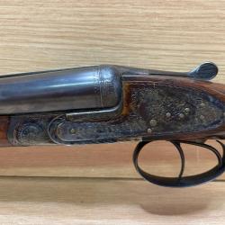 Fusil Juxtapos&eacute; Artisan Fran&ccedil;ais Cal 16 &agrave; contre platines Canons Breuil &agrave; 1� sans prix de r&eacute;serve !