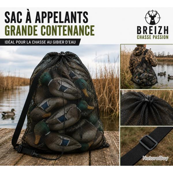 Sac de transport pour blettes et appelants - Chasse au gibier d'eau