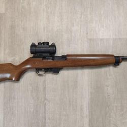 Carabine ERMA mod. EM1 (type USM1) - Cal .22 LR + Point rouge (Occasion)
