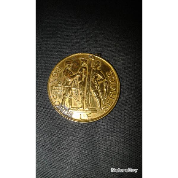 bon pour le service medailles collection militaria grande guerre WW 1