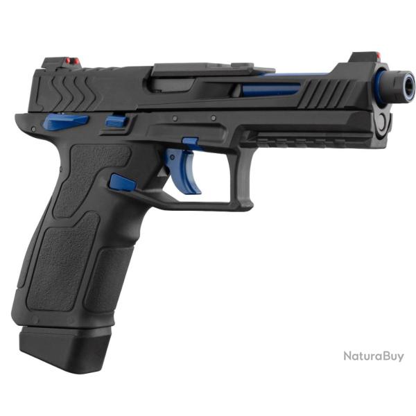 Pistolet GBB Lancer tactical LTX Competition Airsoft Noir/bleu