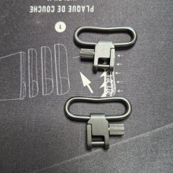 GRENADIERES ATTACHE RAPIDE LARGE 38mm