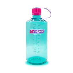 gourde nalgene 1L petit goulot bleu