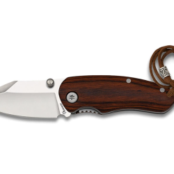 Albainox 18847 - Couteau pliant Manche bois lame 5,5 cm