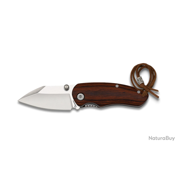 Albainox 18847 - Couteau pliant Manche bois lame 5,5 cm